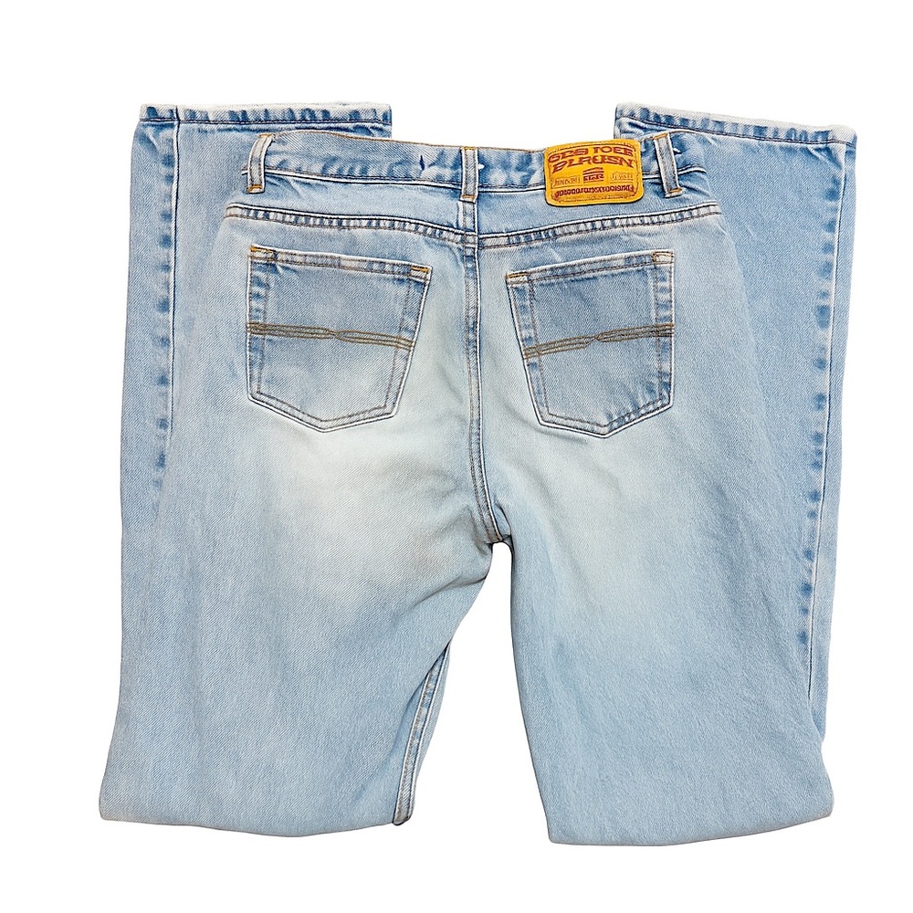 Vintage Express Women’s Jeans 7/8R 100% Cotton Button Fly Y2K